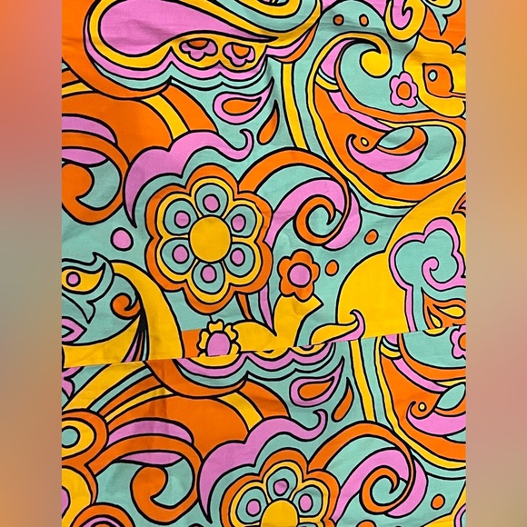 NWOT - NEVER FULLY DRESSED NFD MAXI TANK DRESS GROOVY PSYCHEDELIC PATTERN - Picture 7 of 14